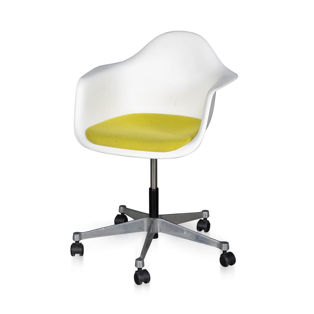 VINTAGE 20thC WHITE OFFICE CHAIR BY VITRA, EUROPE - 2