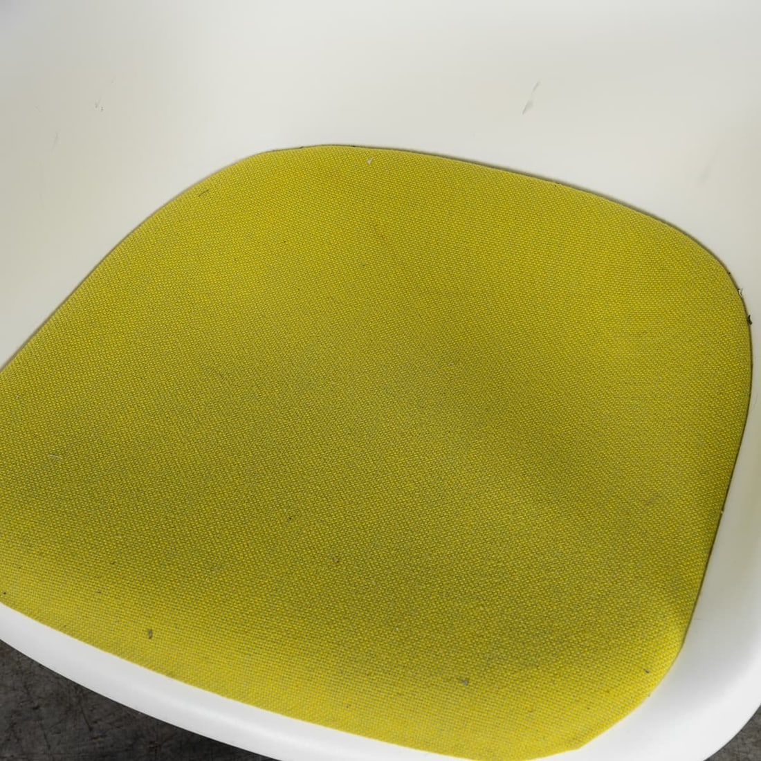 VINTAGE 20thC WHITE OFFICE CHAIR BY VITRA, EUROPE - 8