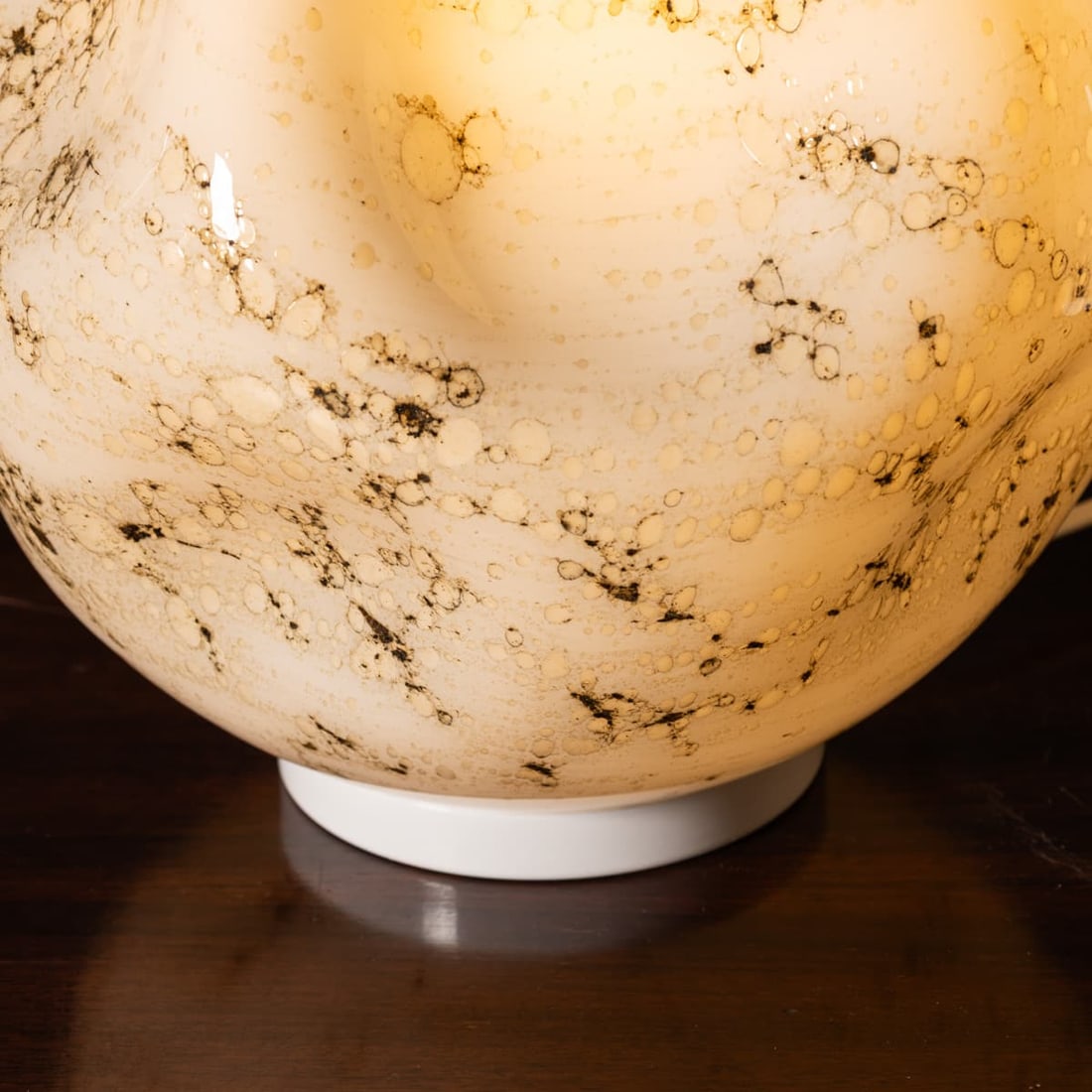 CONTEMPORARY 21stC PAIR OF MURANO GLASS TABLE LAMPS OF RECENT PRODUCTION, ITALY - 11