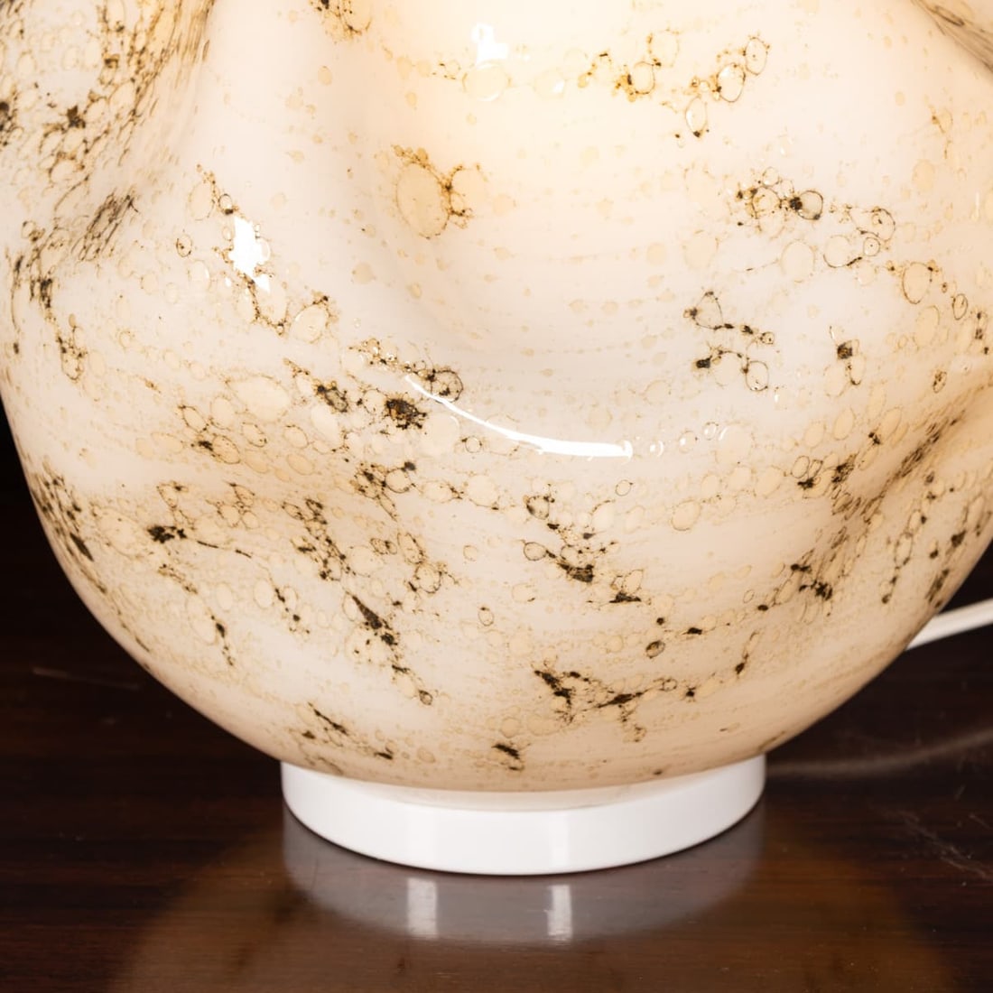 CONTEMPORARY 21stC PAIR OF MURANO GLASS TABLE LAMPS OF RECENT PRODUCTION, ITALY - 12