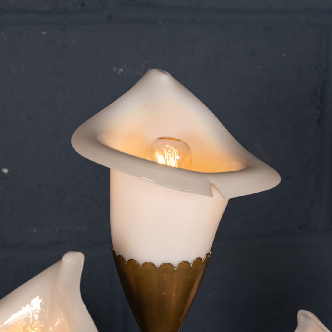 VINTAGE 20thC ITALIAN 'CALLA' FLOOR LAMP BY ANGELO LELLI FOR ARREDOLUCE c.1960 - 11