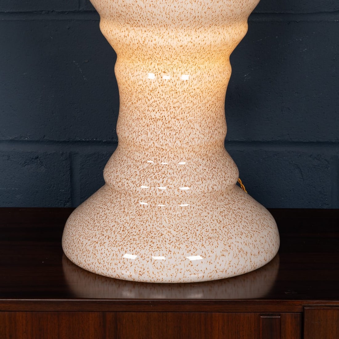 20thC ITALIAN "BIRILLO" TABLE / FLOOR LAMP BY CARLO NASON FOR MAZZEGA c.1970 - 12