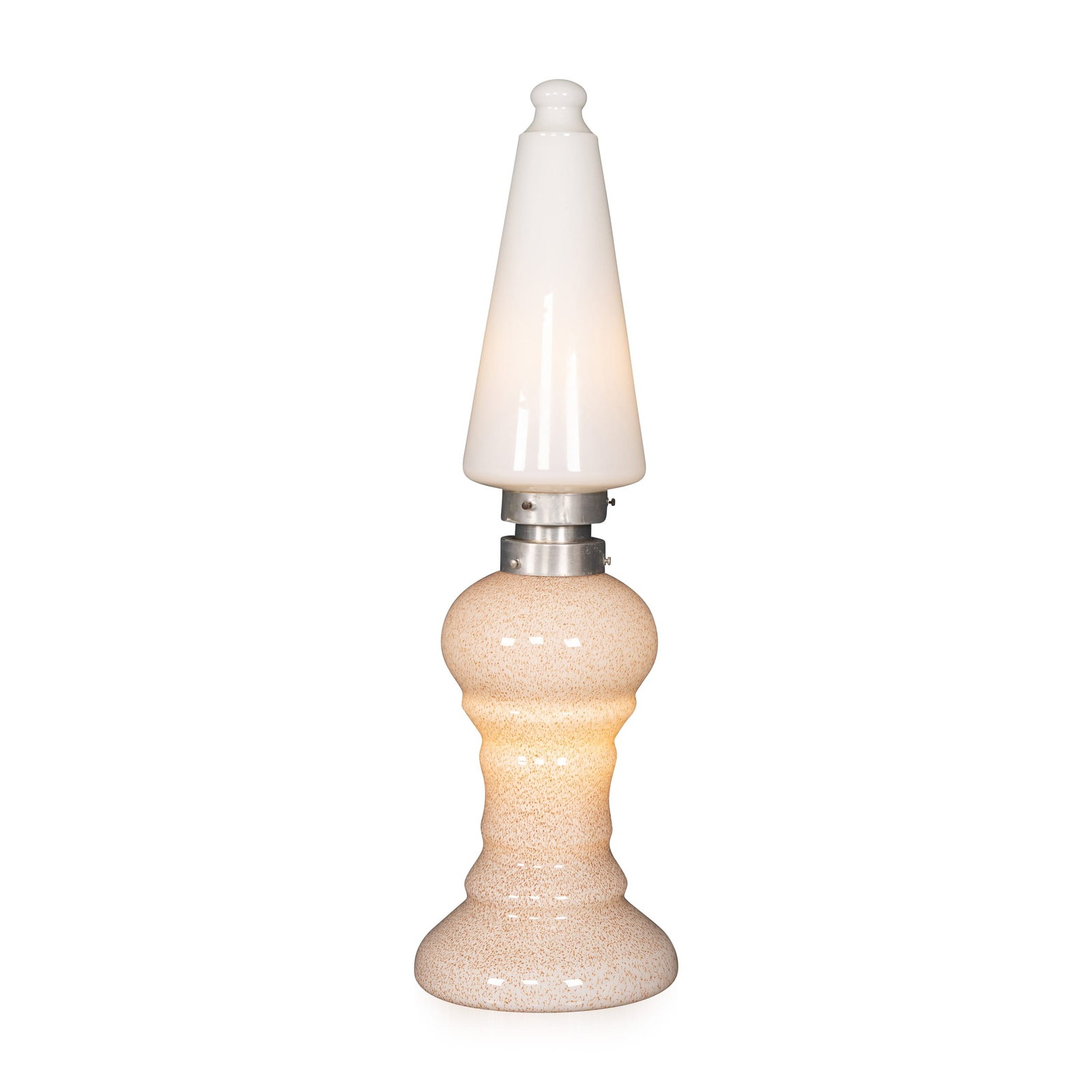 20thC ITALIAN "BIRILLO" TABLE / FLOOR LAMP BY CARLO NASON FOR MAZZEGA c.1970 (1 of 12)