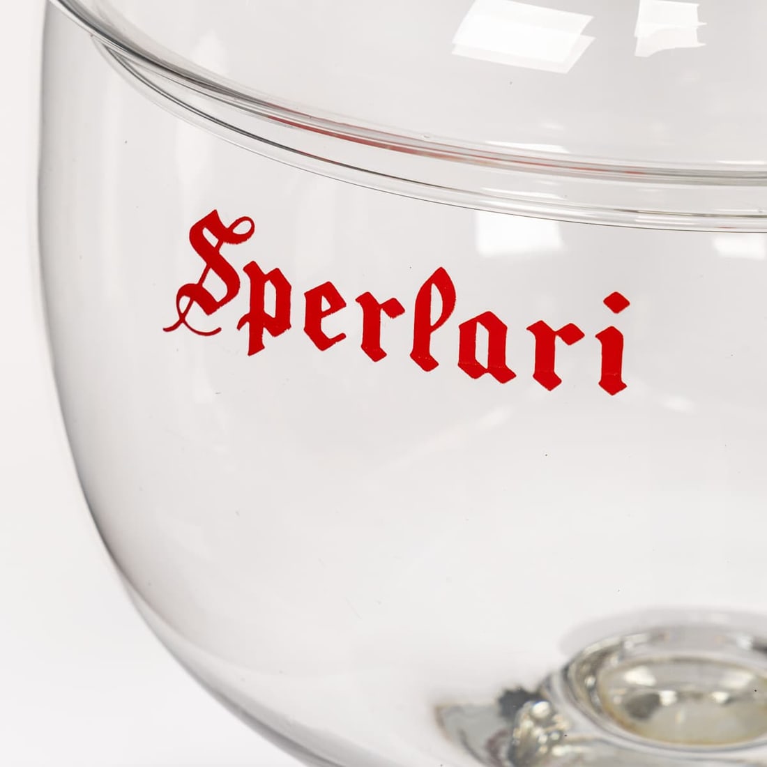 VINTAGE 20thC ITALIAN VERY LARGE SWEET SHOP GLASS BOWL, SPERLARI c.1960 - 6