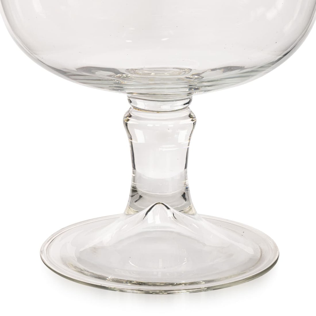 VINTAGE 20thC ITALIAN VERY LARGE SWEET SHOP GLASS BOWL, SPERLARI c.1960 - 9