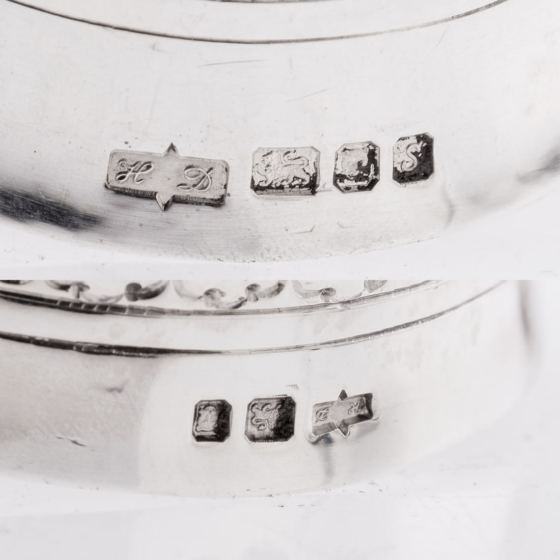 NOVELTY 20thC SOLID SILVER WEDDING WAGER CUP, LONDON c.1973 - 16