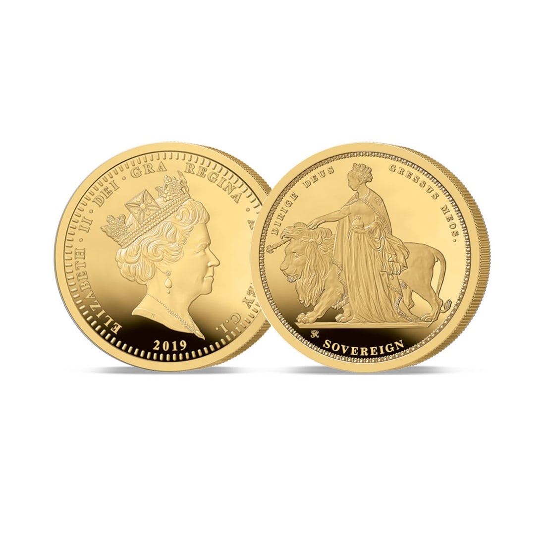 21stC QUEEN VICTORIA 200thC ANNIVERSARY 24 CARAT PROOF DOUBLE SOVEREIGN c.2019: A highly attractive and exceptionally scarce 21st Century gold commemorative, issued in 2019 to mark the 200th anniversary of the birth of Queen Victoria (1819–1901). Produced for Hattons of