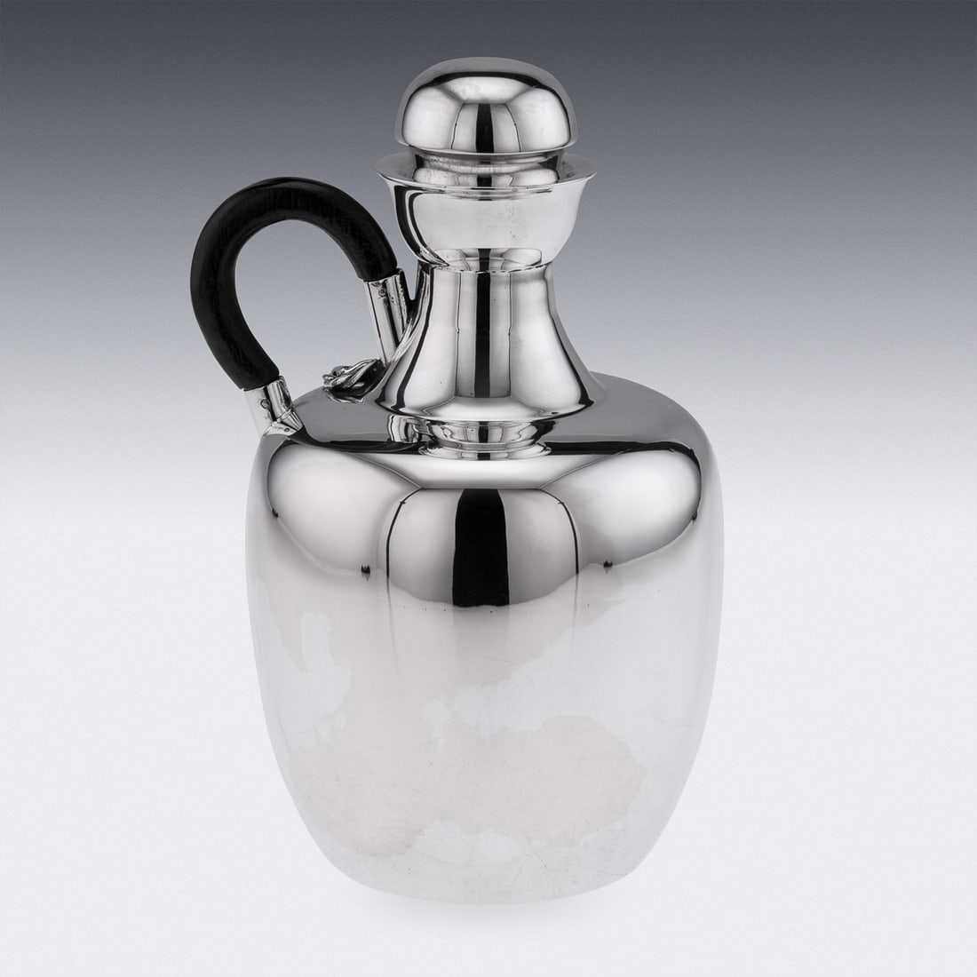 UNUSUAL 20thC ITALIAN SILVER BALLANTINE'S WHISKY DECANTER c.1960 - 3