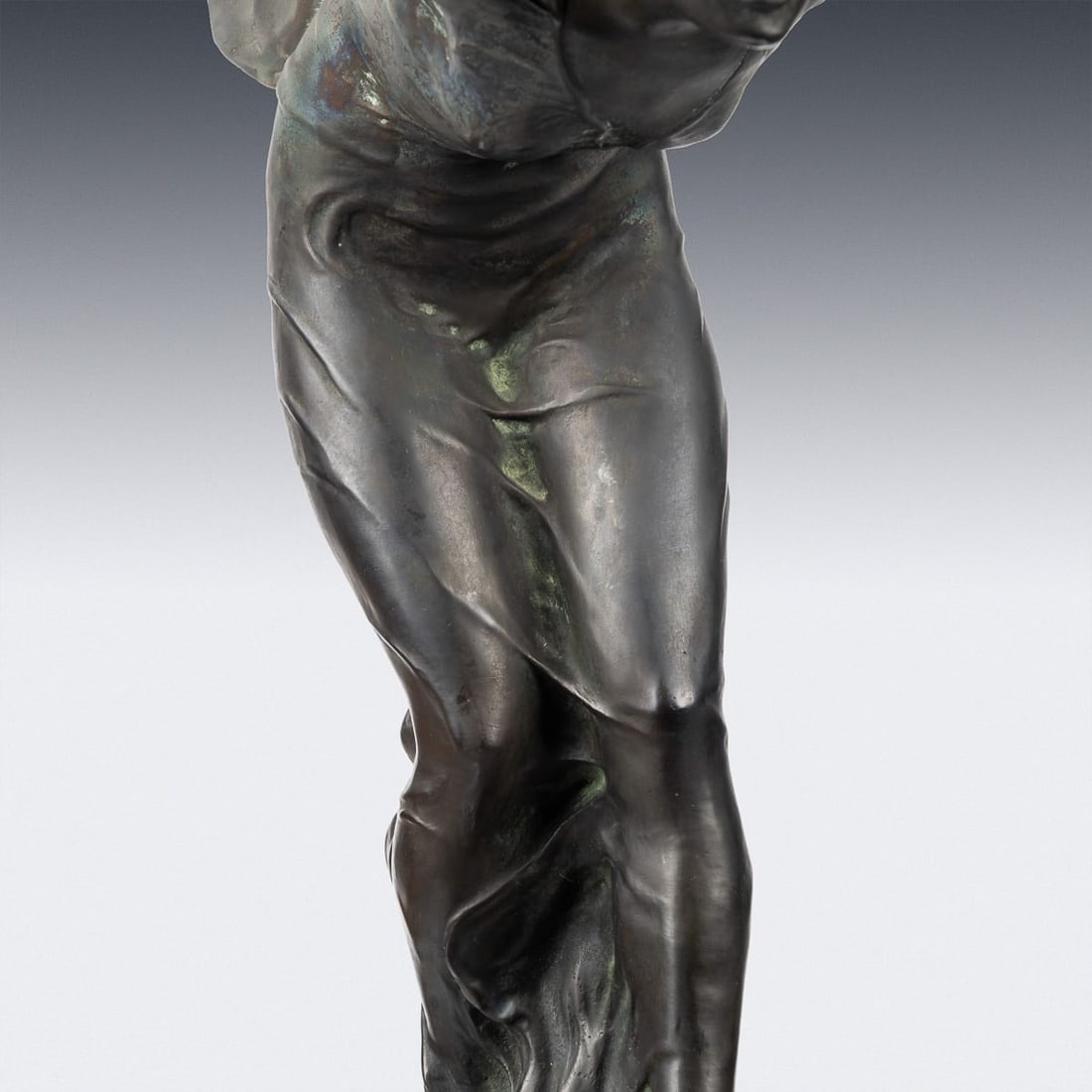 ROLLS ROYCE 'SPIRIT OF ECSTASY' SHOWROOM BRONZE, SIGNED CHARLES SYKES NO.13 - 10
