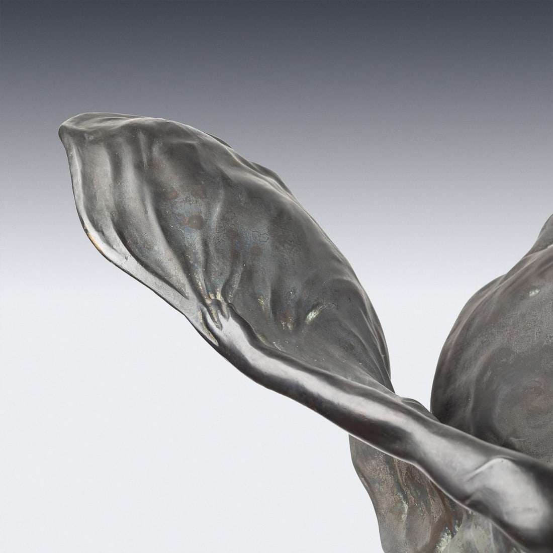 ROLLS ROYCE 'SPIRIT OF ECSTASY' SHOWROOM BRONZE, SIGNED CHARLES SYKES NO.13 - 11