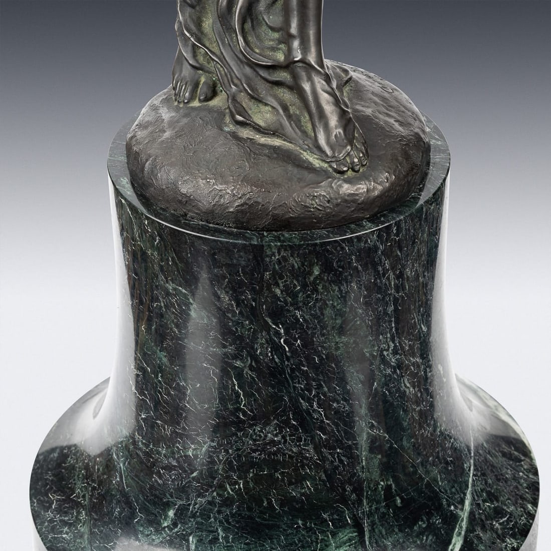 ROLLS ROYCE 'SPIRIT OF ECSTASY' SHOWROOM BRONZE, SIGNED CHARLES SYKES NO.13 - 15