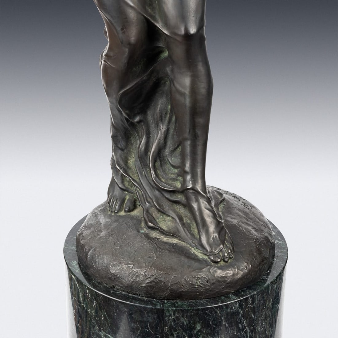 ROLLS ROYCE 'SPIRIT OF ECSTASY' SHOWROOM BRONZE, SIGNED CHARLES SYKES NO.13 - 16