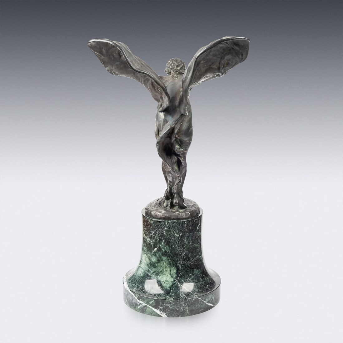 ROLLS ROYCE 'SPIRIT OF ECSTASY' SHOWROOM BRONZE, SIGNED CHARLES SYKES NO.13 - 4