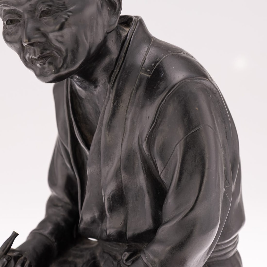 ANTIQUE 19thC JAPANESE MEIJI PERIOD TAKAAKIA BRONZE OKIMONO C.1890 - 20