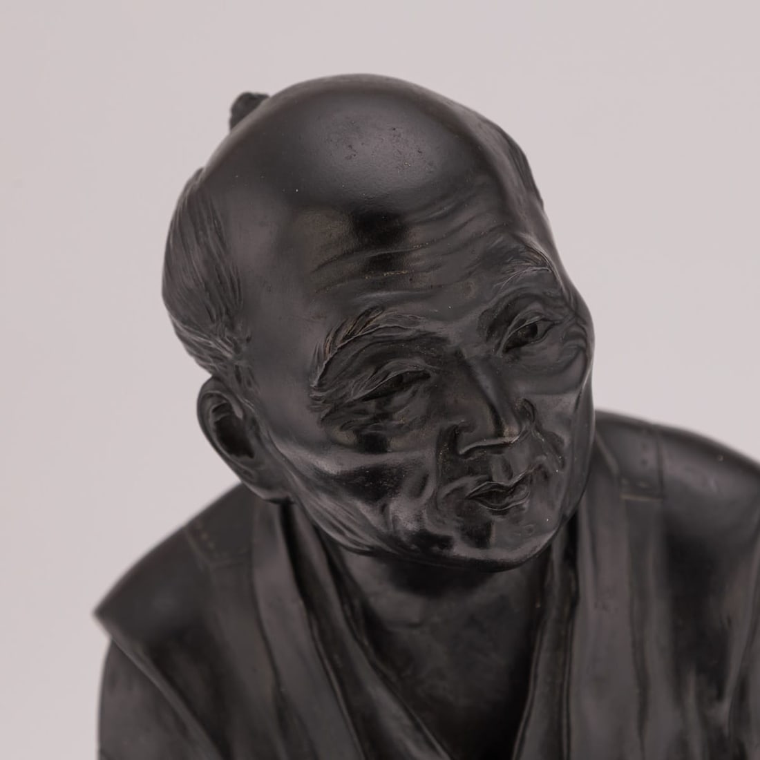 ANTIQUE 19thC JAPANESE MEIJI PERIOD TAKAAKIA BRONZE OKIMONO C.1890 - 9