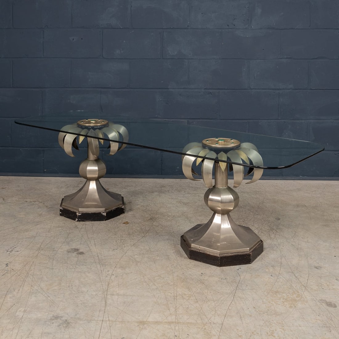 20thC RARE ENGLISH CONSOLE TABLE / SIDEBOARD BY ANTHONY REDMILE, LONDON c.1970 - 5