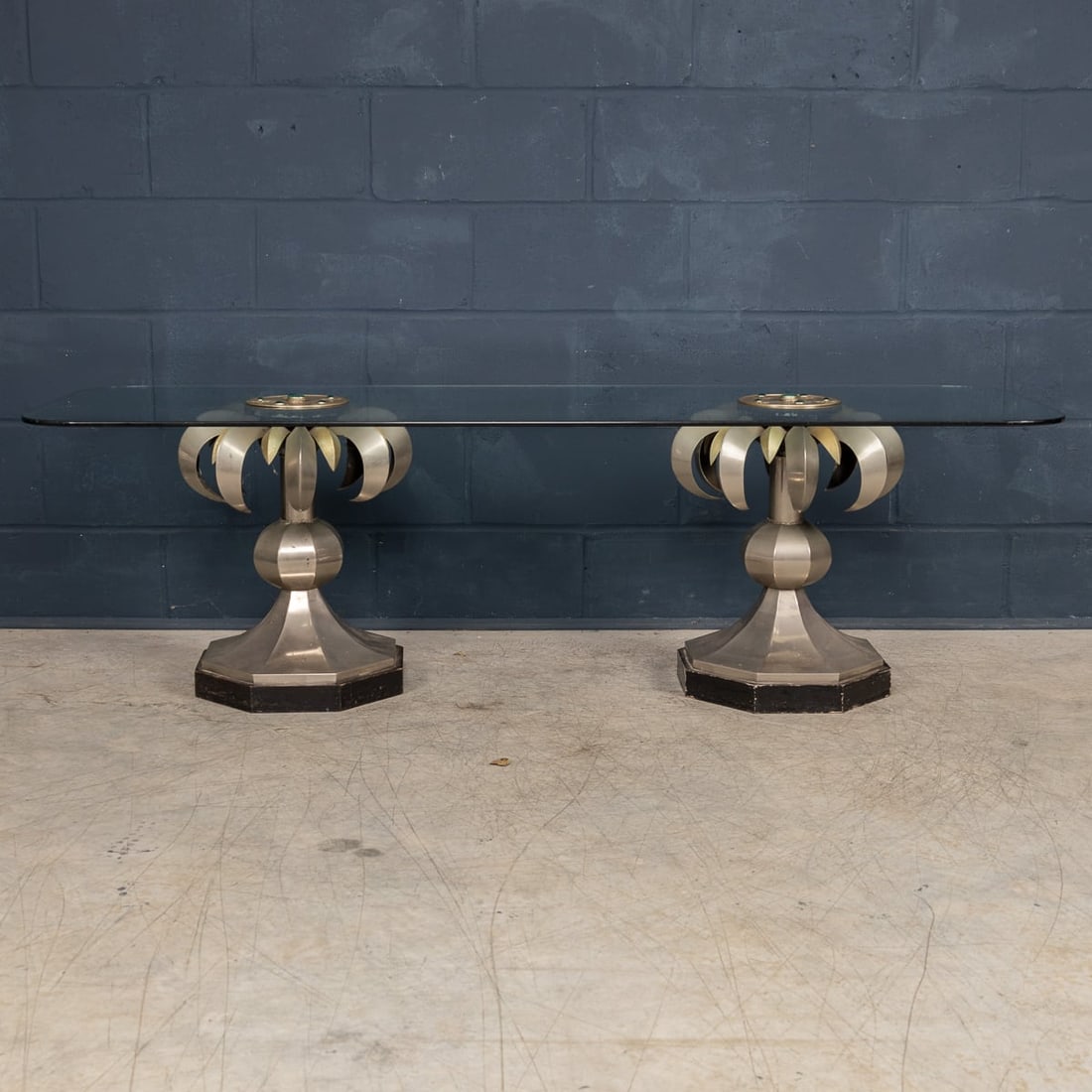 20thC RARE ENGLISH CONSOLE TABLE / SIDEBOARD BY ANTHONY REDMILE, LONDON c.1970 - 7