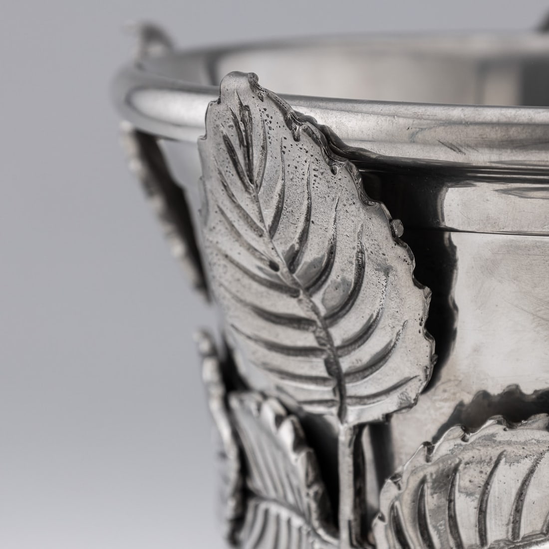 LATE 20THC ITALIAN PEWTER WINE COOLER BY PIERO FIGURA FOR ATENA - 6