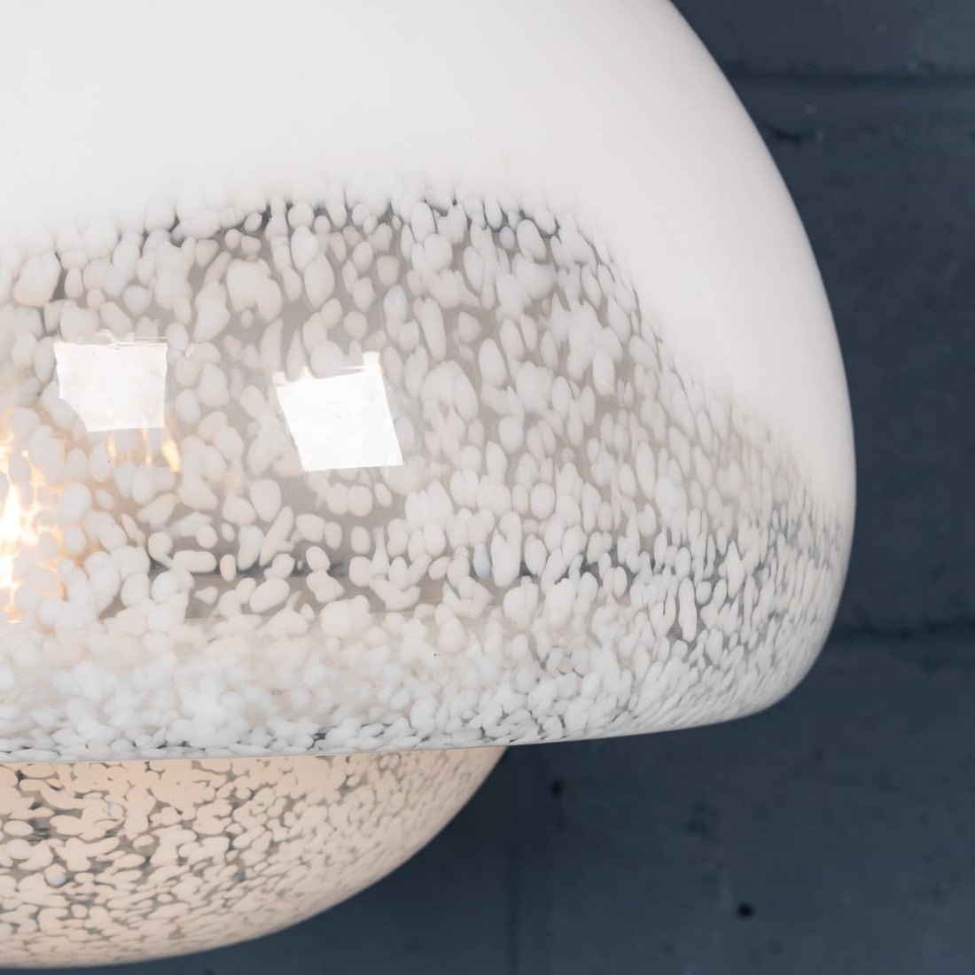 VINTAGE 20thC ITALIAN PENDANT LAMP, MURANO, VENICE c.1970 - 10