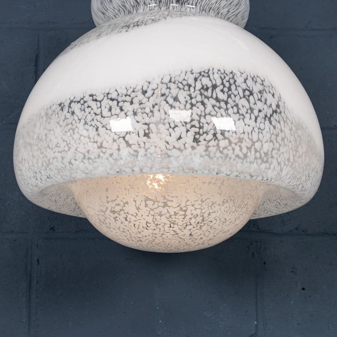 VINTAGE 20thC ITALIAN PENDANT LAMP, MURANO, VENICE c.1970 - 5