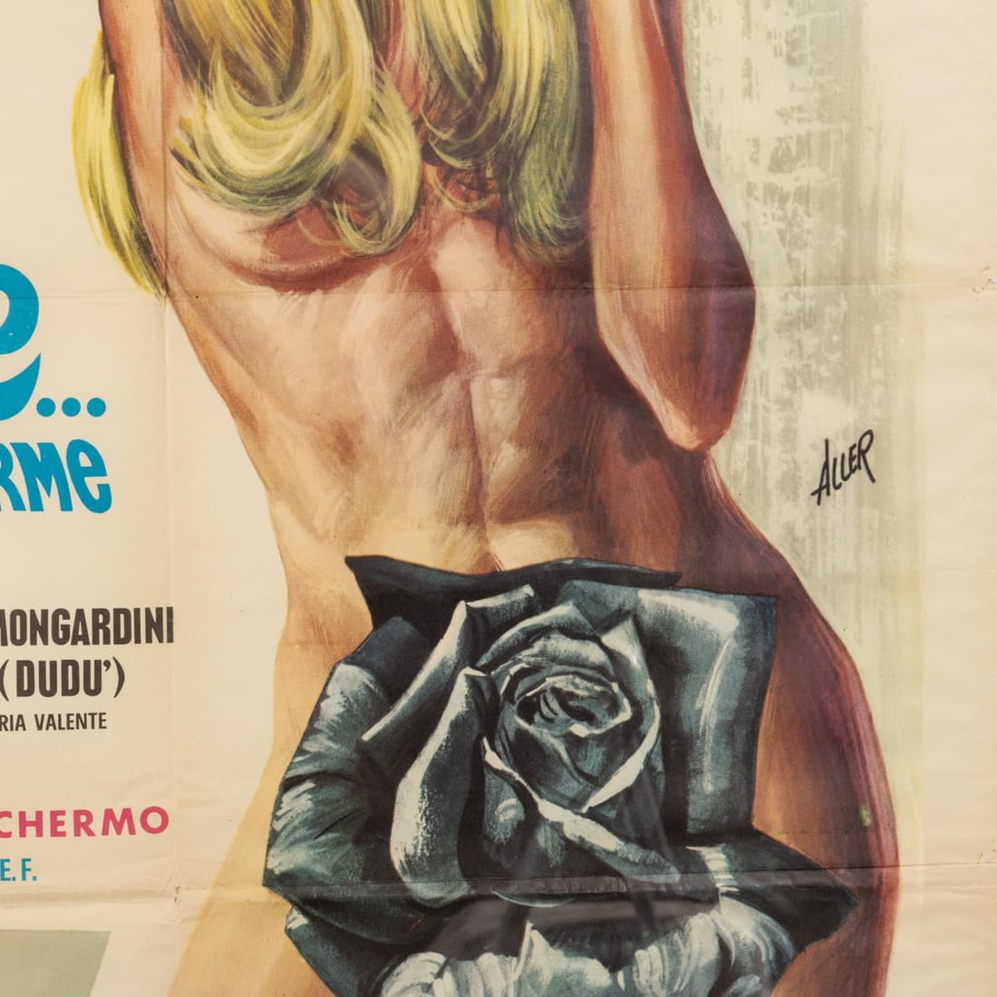 20thC ITALIAN FILM POSTER FOR "PRIMA E DOPO L'AMORE.. UN GRIDO D'ALLARME" c.1971 - 14