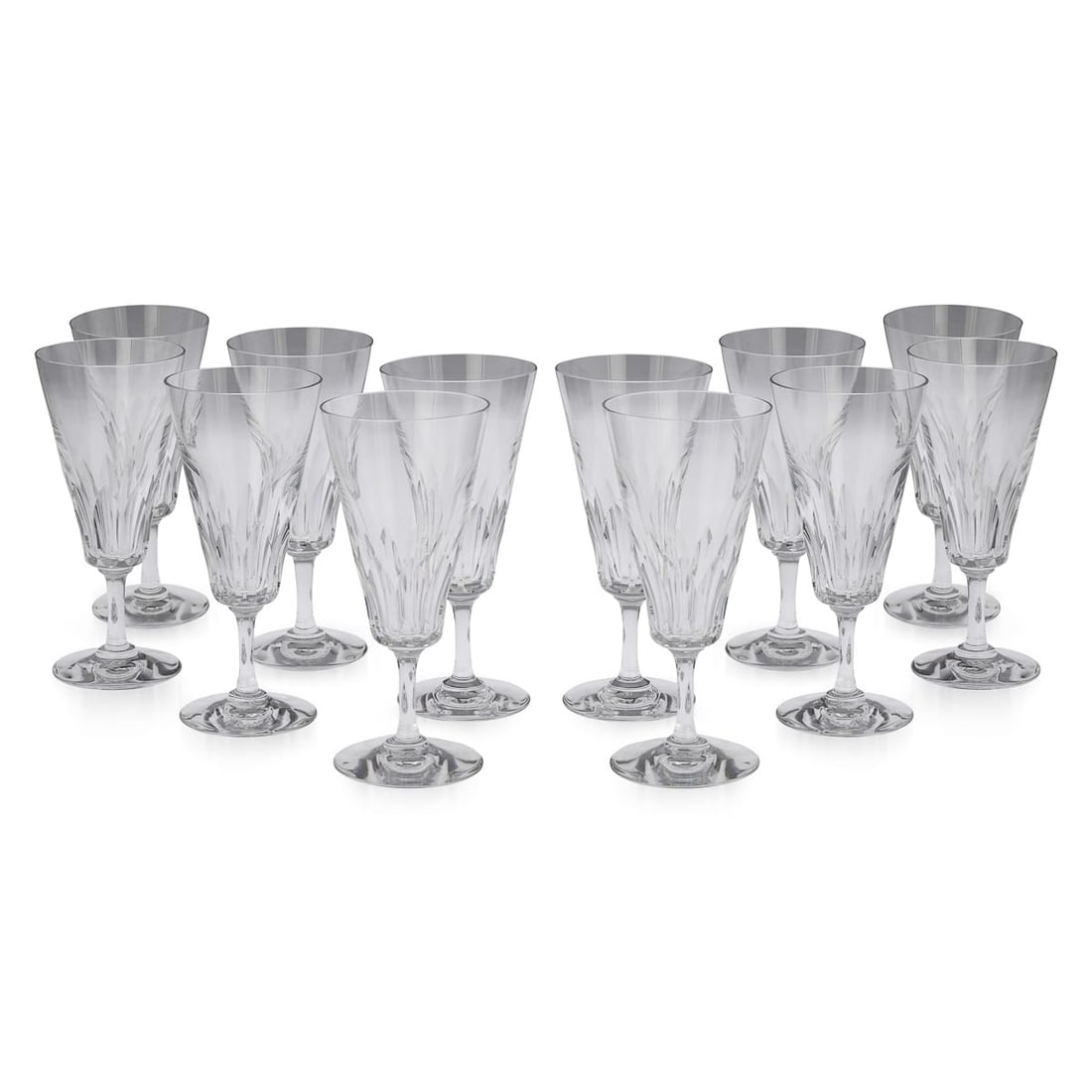 COMPLETE SET OF 36 DRINKING GLASSES BY BACCARAT, FRANCE c.1960 - 15