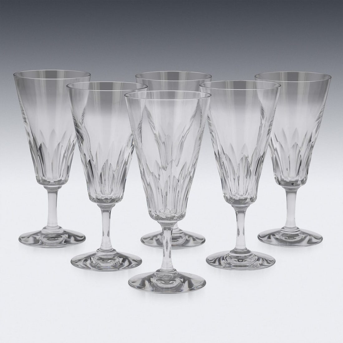COMPLETE SET OF 36 DRINKING GLASSES BY BACCARAT, FRANCE c.1960 - 17