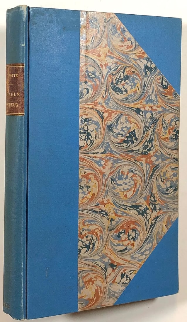 Jacques Cazotte: Le Diable Amoureux (1883), ltd ed. Gerard de Nerval pref. Adolphe Lalauze etchings (1 of 7)