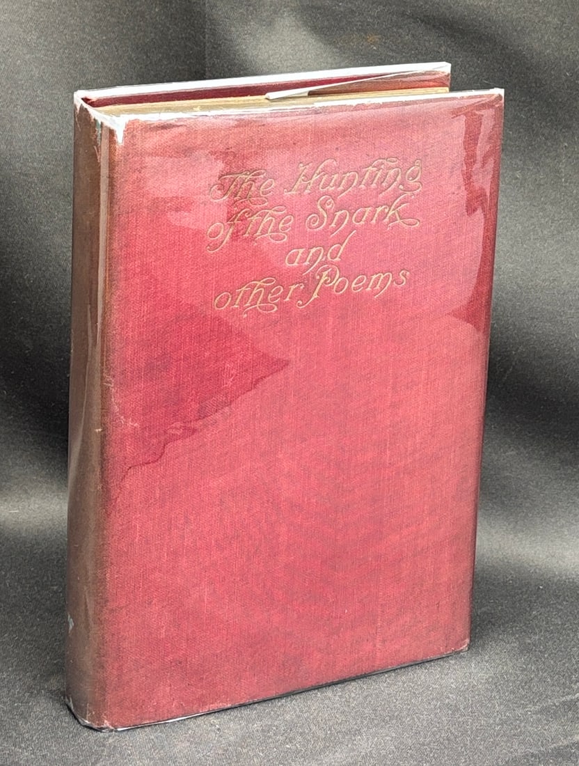 Lewis Carroll: The Hunting of the Snark, Peter Newell illus., 1903, 1st in original dust jacket (1 of 9)