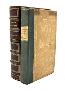 William Wordsworth: Yarrow Revisited & other poems (1835), 1st ed. in publisher’s binding.: London: Longman, Rees, Orme, Brown, Green and Longman, 1835. First edition. Original cloth-backed boards with paper title label., small 8vo. [xvi], 349 pp., with 4 pages of ads in the rear, errata on
