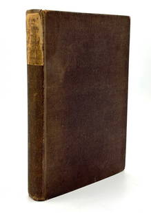 Bela Estvan: War Pictures from the South, 1863. Memoir of Hungarian Confederate.: NY: D. Appleton, 1863. First American edition. Publisher&#8217;s brown cloth with original paper title label on spine, very good, minor wear to binding, label somewhat browned and effaced, previous ow