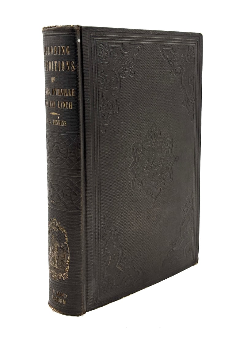 Jenkins: Voyage of the U. S. Exploring Squadron, commanded by Captain Charles Wilkes. 1850 1st ed. (1 of 7)