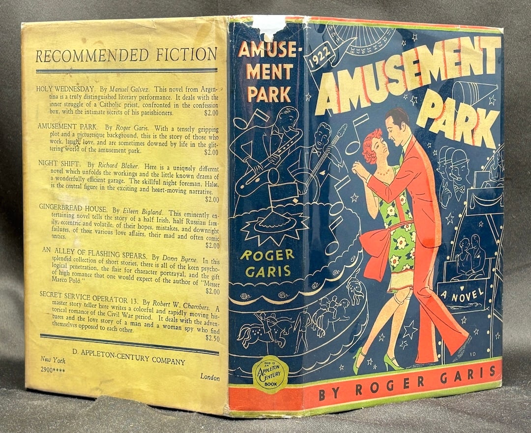 Roger Garis: Amusement Park (A Novel), 1934 1st ed. in pictorial jacket. (1 of 3)