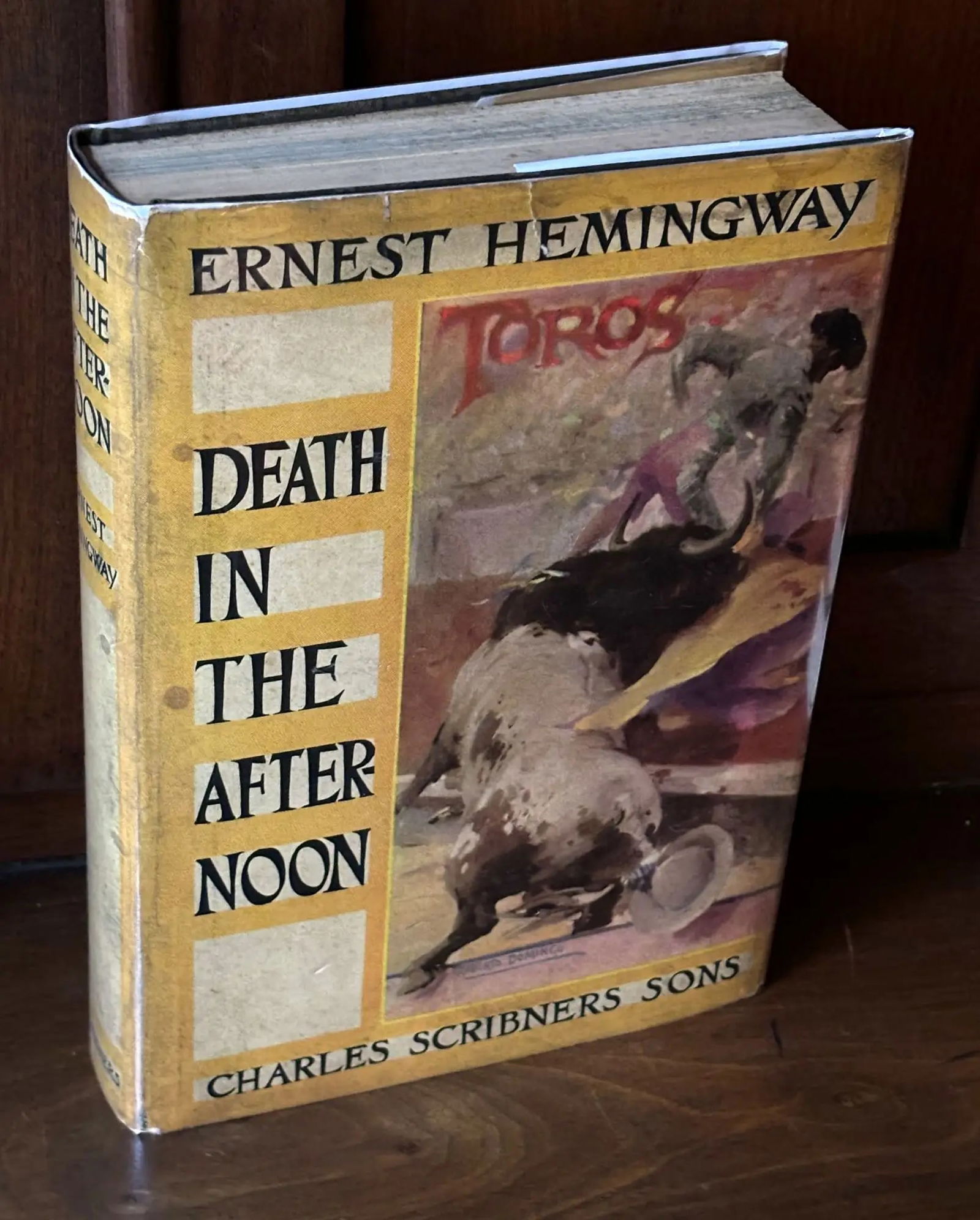 Ernest Hemingway: A Death in the Afternoon, 1932 1st ed. in dust jacket (1 of 12)