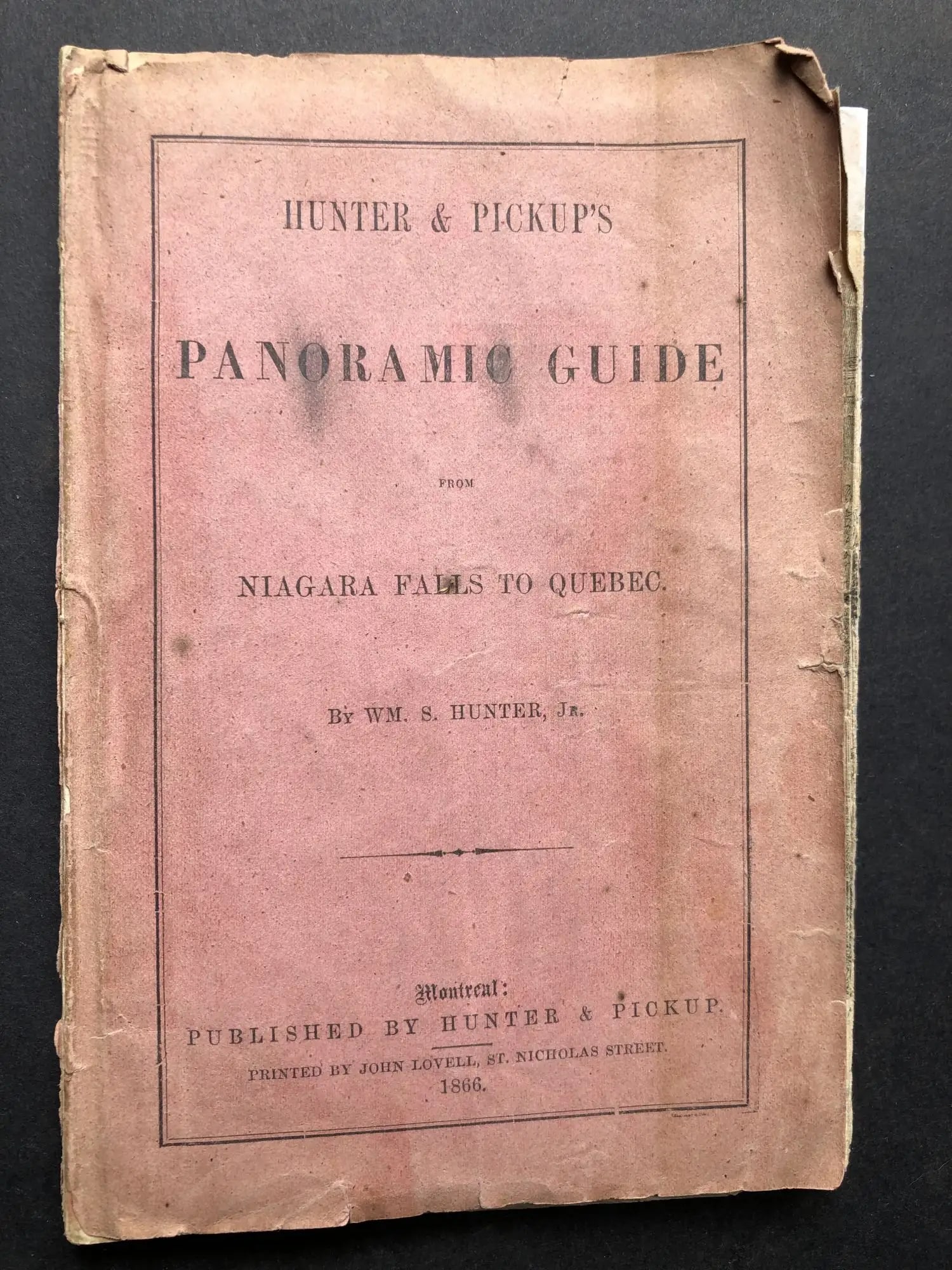 1866 10-ft. panorama Niagara Falls to Quebec (1 of 10)