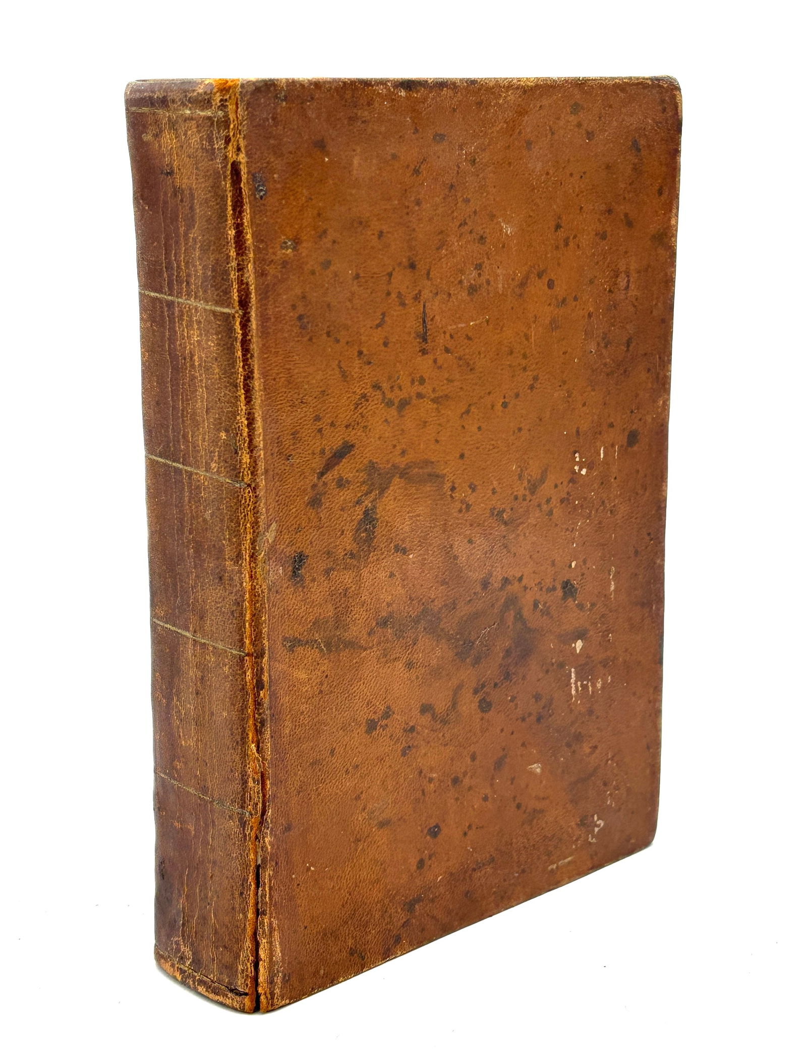 1827-1830 bound volume of 4 Welsh books on Baptism, Christianity, Missionaries, etc: Elias, John; Raffles, Thomas; Munro, John; Williams, Gan William: Bound volume of four rare Welsh works: 1. John Elias: Mawr Ddrwg y Pechod o Ymgaledu o Dan Freintiau Crefyddol. Sef, Sylwedd Pregeth a
