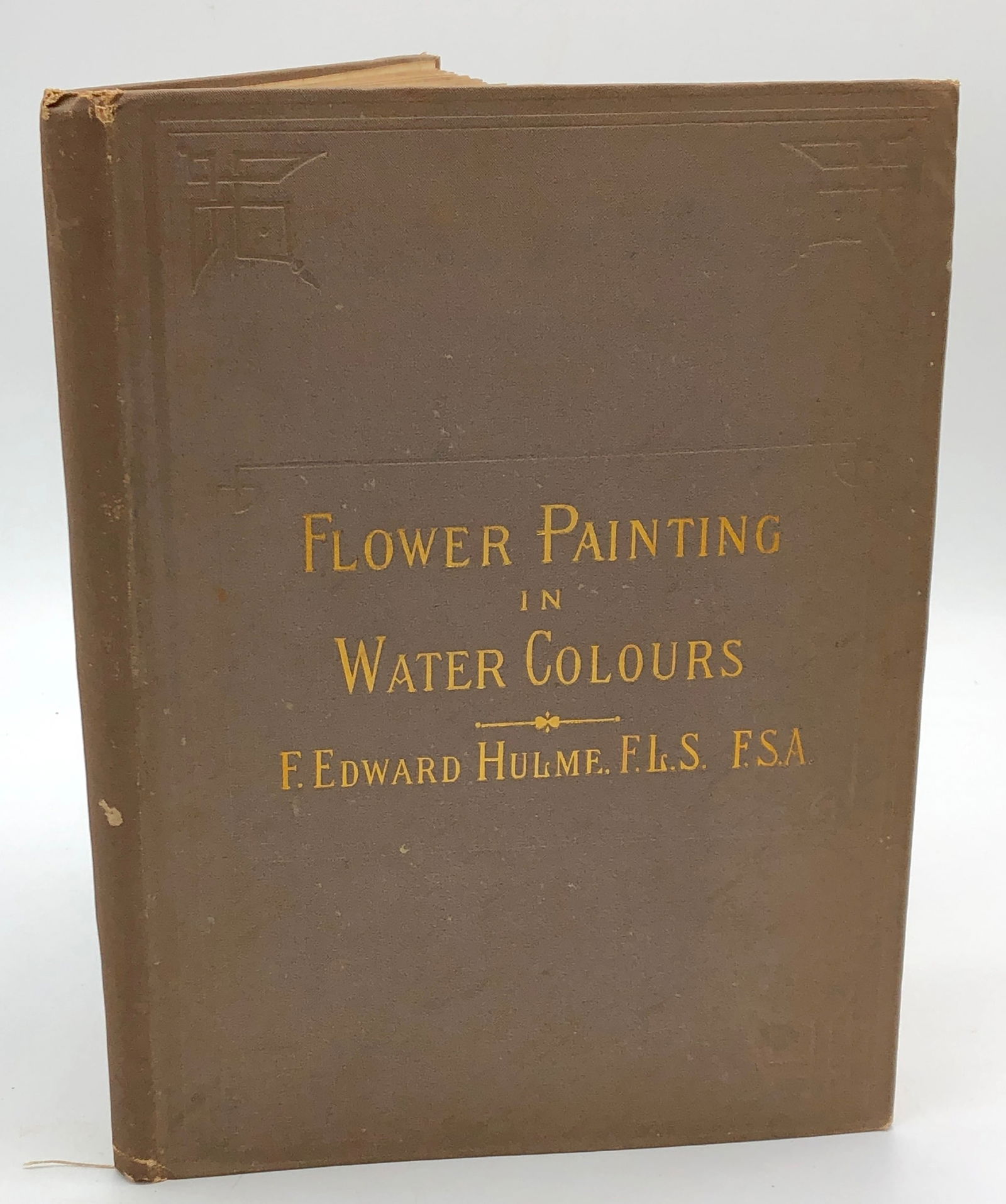 F. Edward Hulme: Flower Painting in Water Colours, Ca. 1890, 20 mounted color plates (1 of 10)