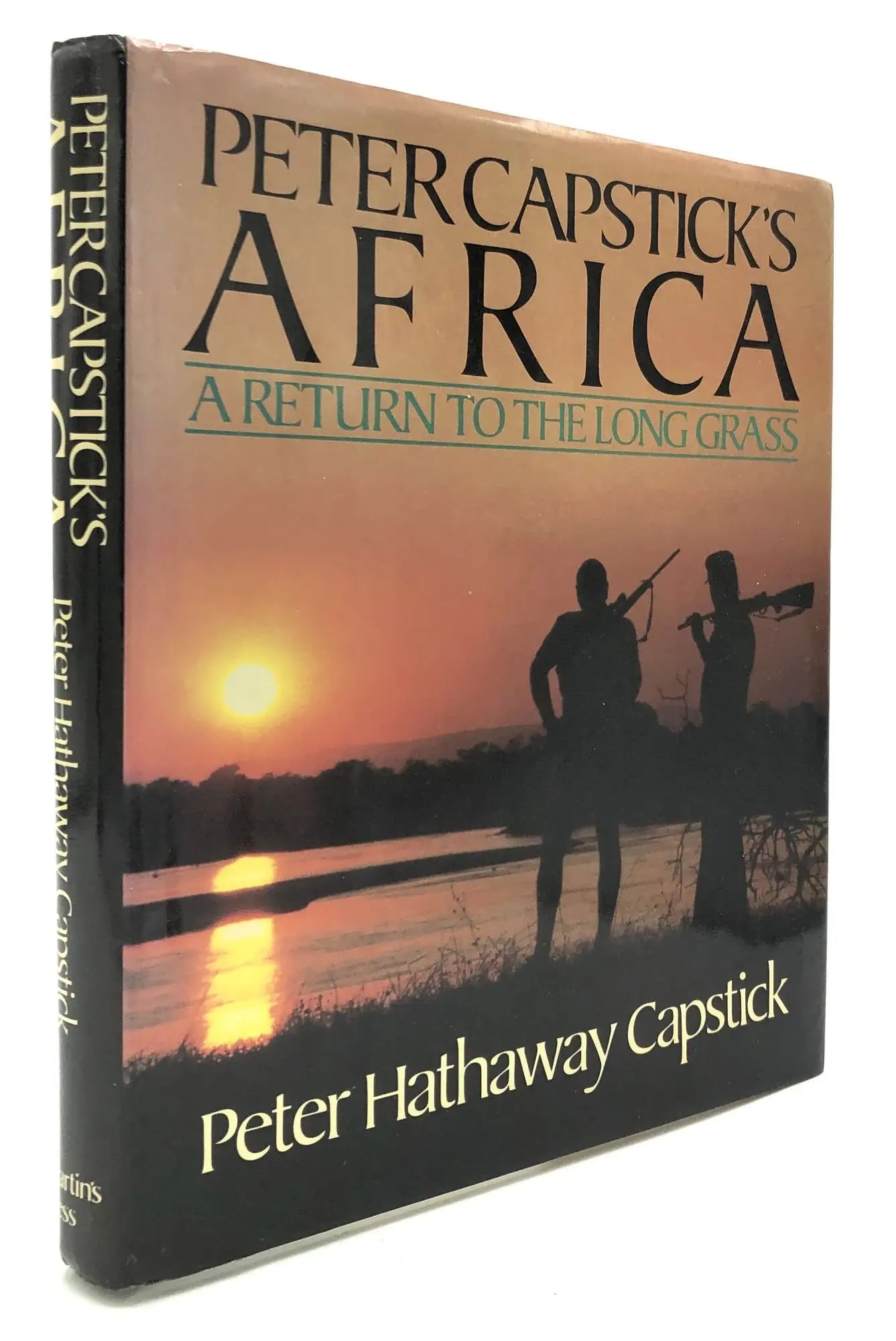 Peter Capstick's Africa: A Return To The Long Grass - inscribed to his publisher (1 of 4)