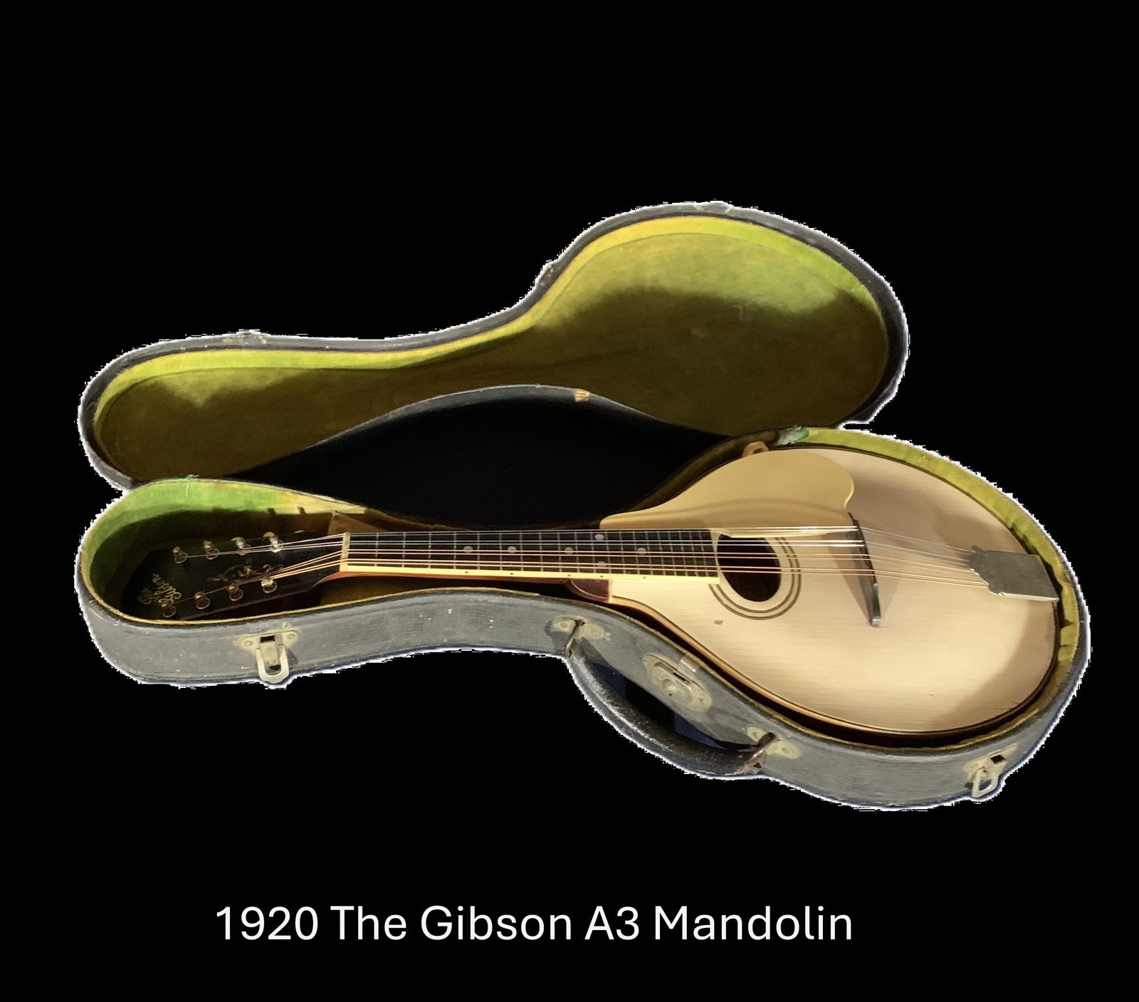 1920 "The Gibson" A3 Whitetop Mandolin, SN 59936, (1 of 15)