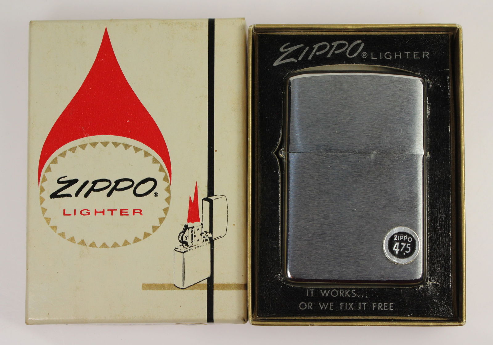 Vintage Zippo Lighter in original Box (1 of 2)