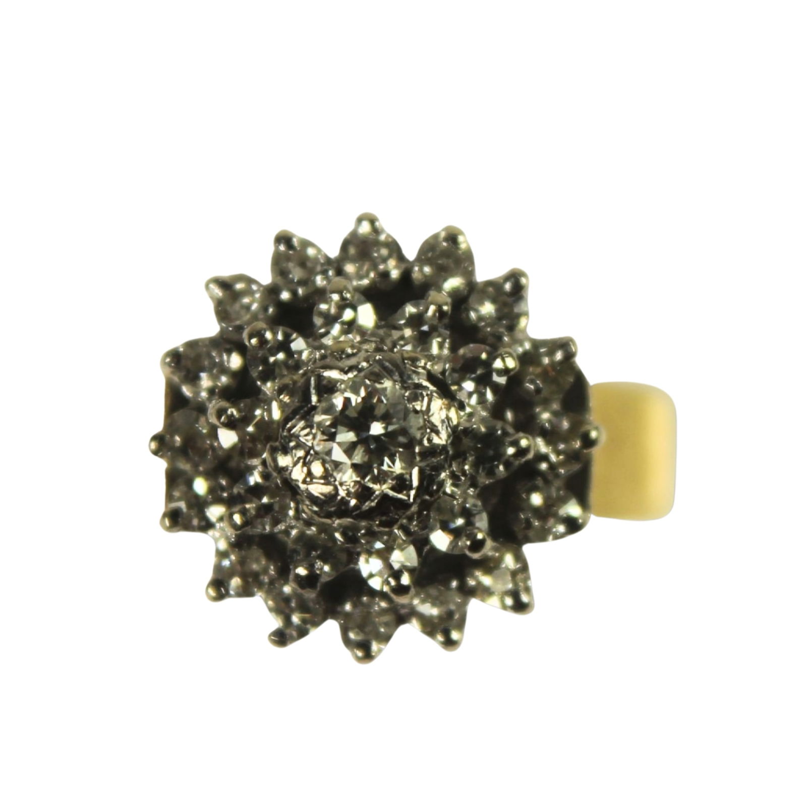 Diamond Cluster Ring in 18ct Yellow Gold (1 of 2)