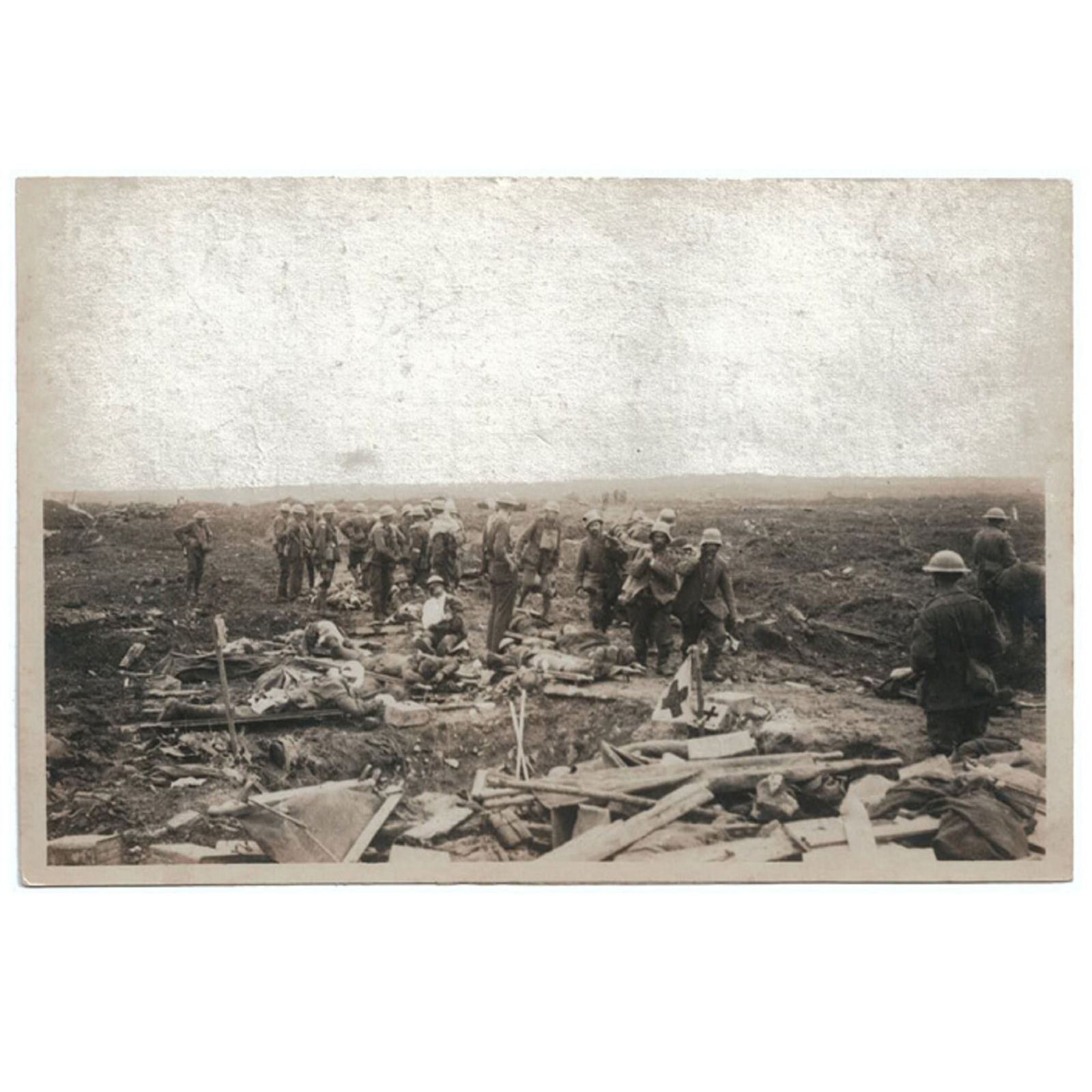 WWI - Australia Contemporary War Photograph of 'Western Front (Belgium), Ypres Area, Ypres (1 of 1)
