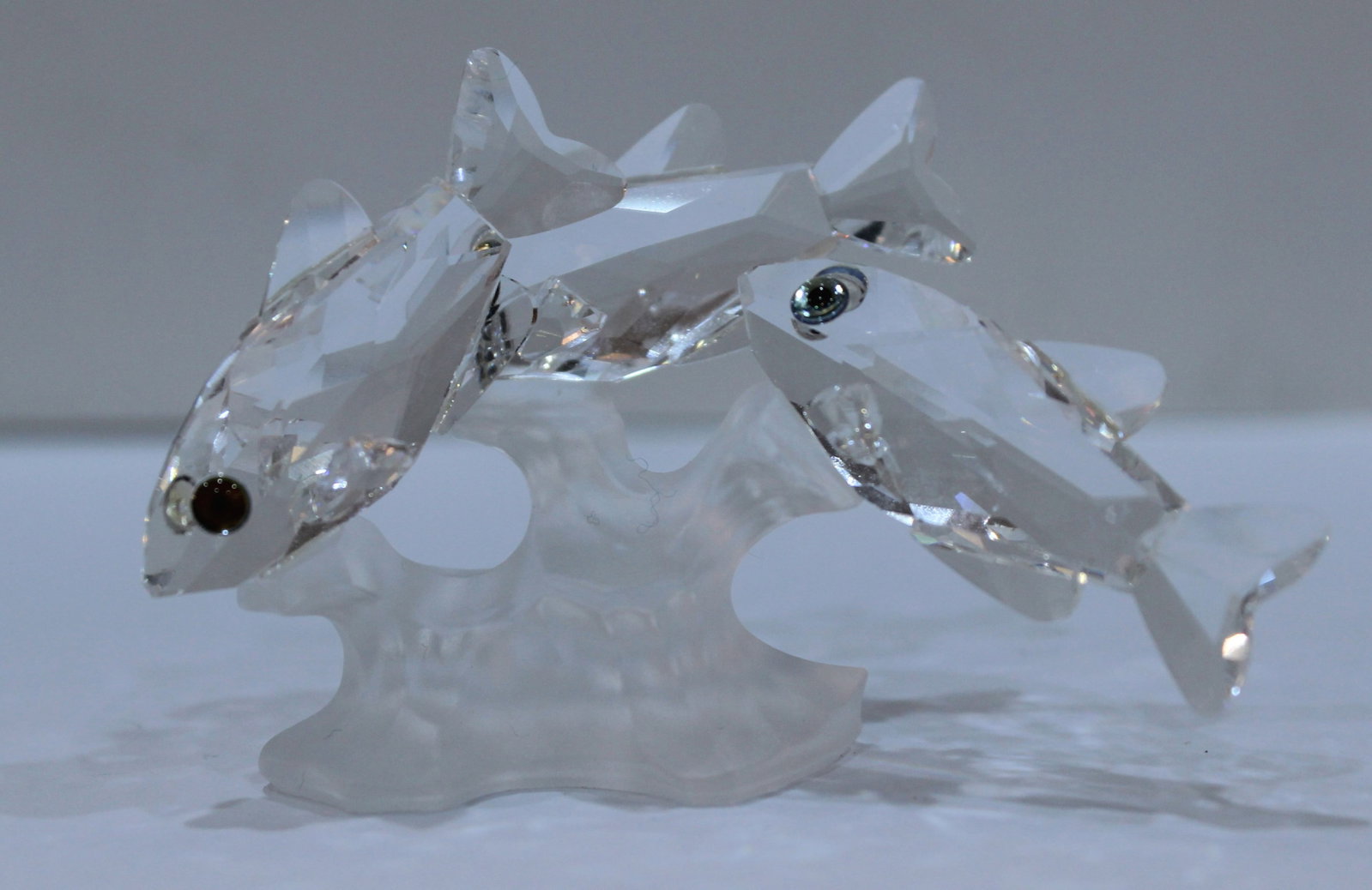 Swarovski Silver Crystal 3 South Sea Fish: South Sea group 1993-1998 Size 8.26 cm (Length) 3.81 cm (Width) Medium Glass Exhibited Swarovski