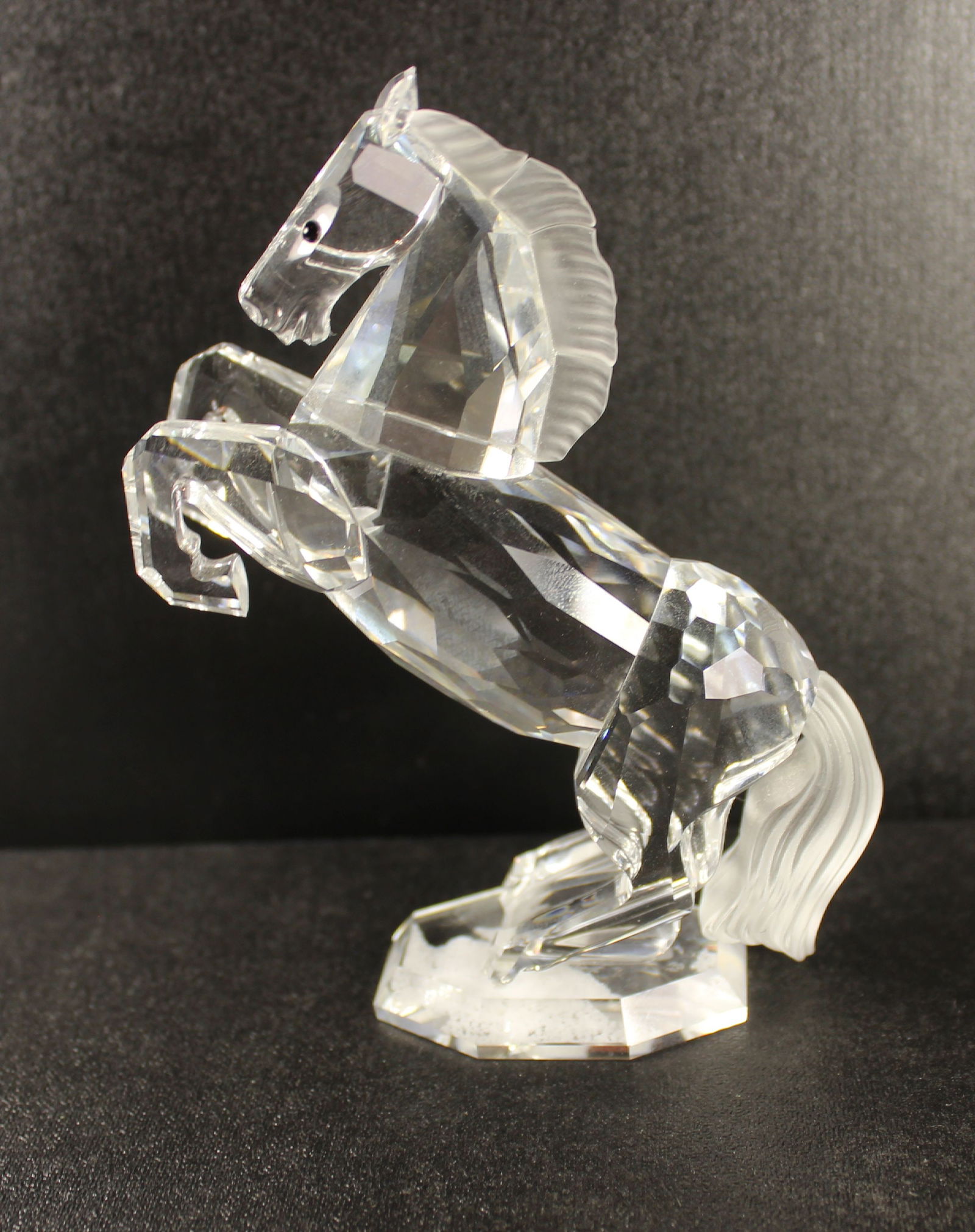 Swarovski Silver Crystal rearing white stallion (1 of 4)