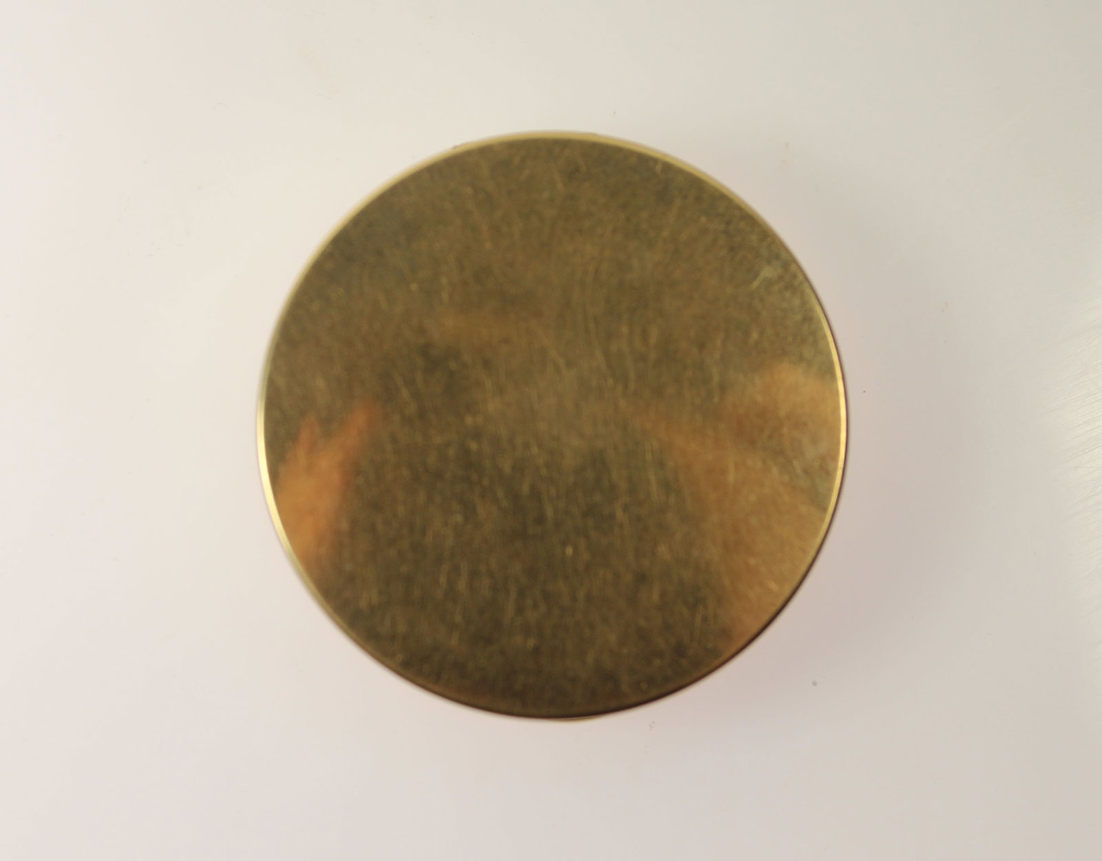 Stratton Brass Talc Compact - 2