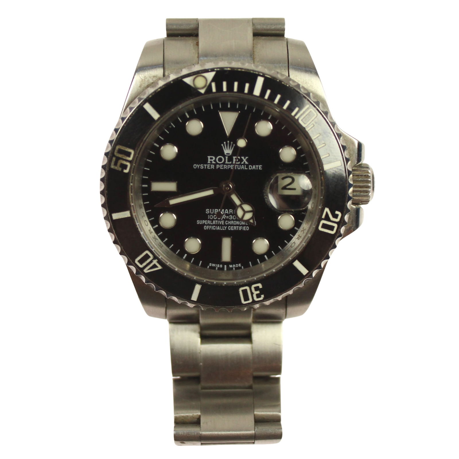 A-grade Quality Fake Rolex Submariner Wrist Watch: . Condition As is, Untested Medium Watches