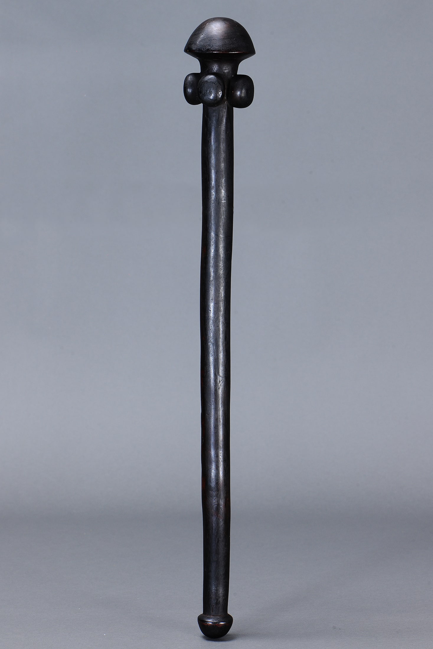 EARLY MUSHROOM-SHAPE HEADED CLUB, MALEKULA ISLAND, VANUATU (1 of 6)