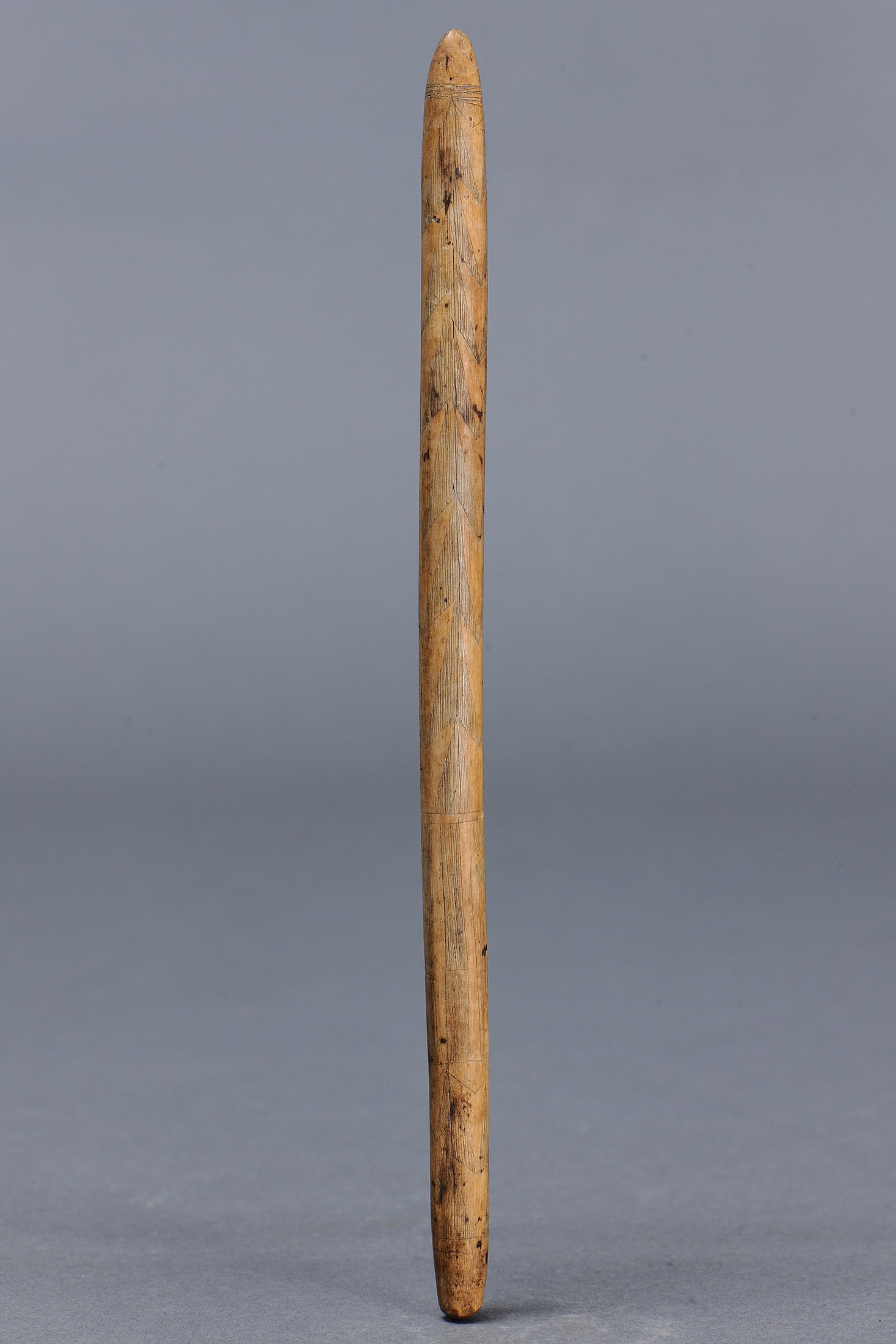 RARE FINE EARLY MESSAGE STICK, WESTERN AUSTRALIA (1 of 9)