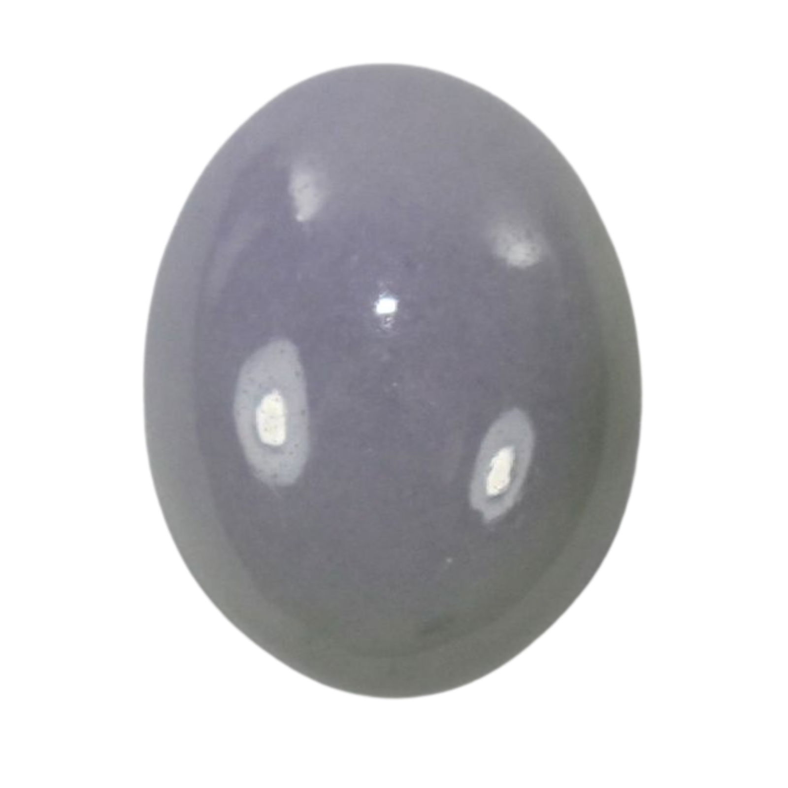 Oval-shaped Lavender Jade Cabochon: Useful for Jewellery Size Weight 7.75 Carats Medium Loose Stones & Beads