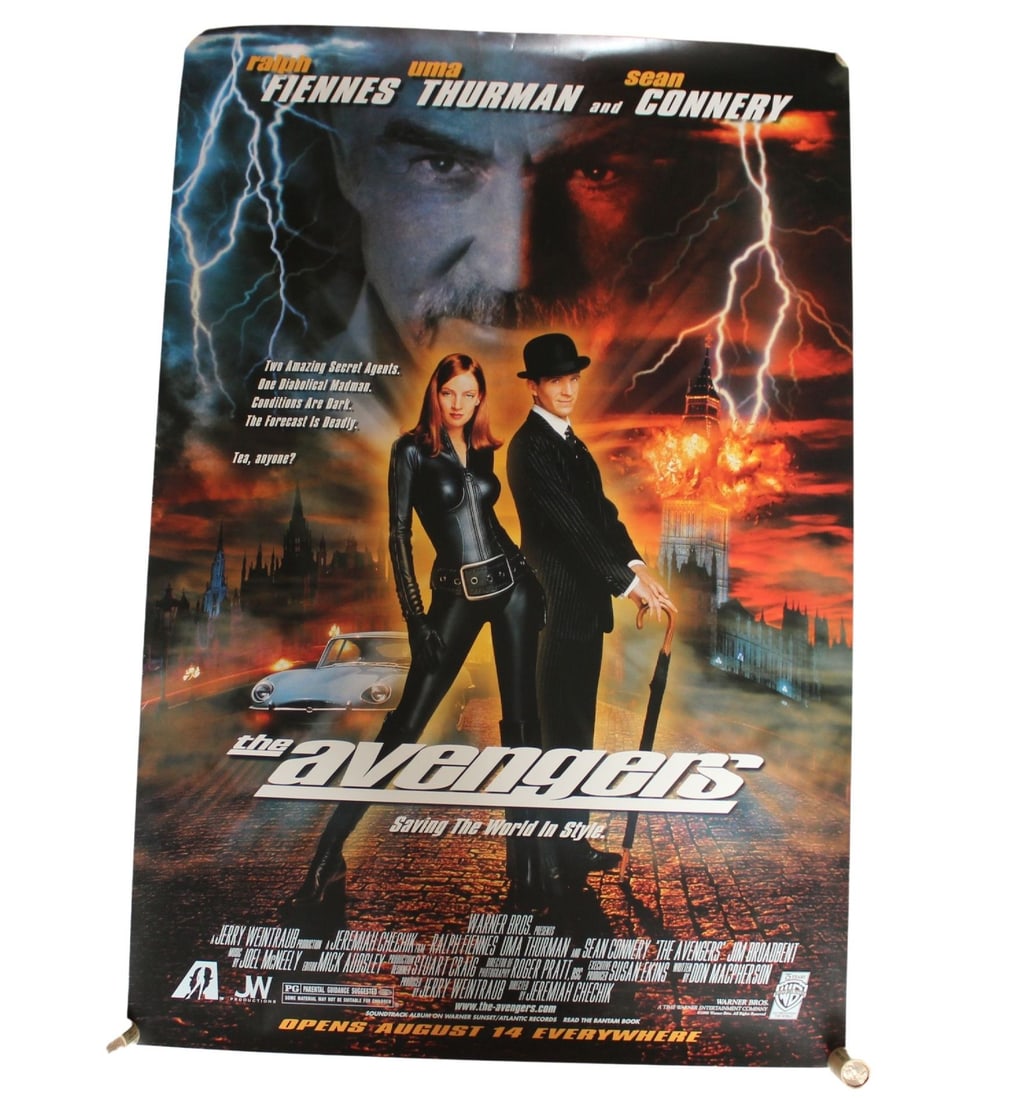 The Avengers - Saving the World in Style (Warner Bros. © 1998), almost Mint (1 of 1)